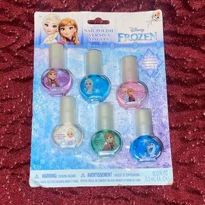 Disney Frozen Nail Polish Collection - Blue, Pink, Purple